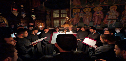 27 Αυγούστου 2025, Αγρυπνία επί τη αποδόσει της εορτής της Κοιμήσεως της Θεοτόκου και μνήμης Αγίου Ιωσήφ Ησυχαστού, Ιερά Βασιλική και Σταυροπηγιακή Μονή Παναγίας του Μαχαιρά