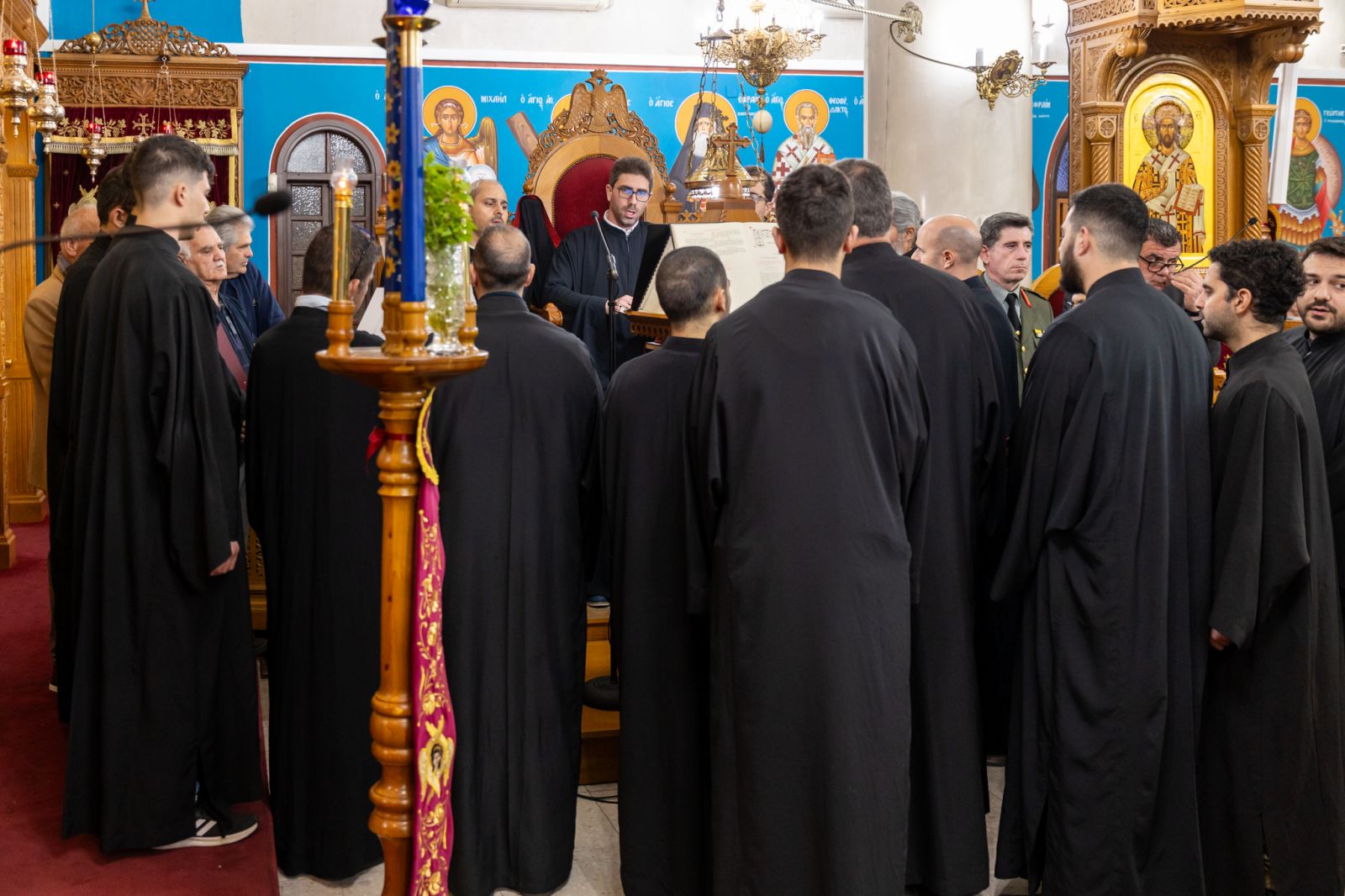 7 Φεβρουαρίου 2026, Υποδοχή Ιεράς Εικόνος Αγίας Θέκλης και Αποστόλου Παύλου από Ι. Μ. Μ. Βαταπαιδίου - Εσπερινός, Ιερός Ναος Αγίας Θέκλης, Συνοικισμός&hellip;